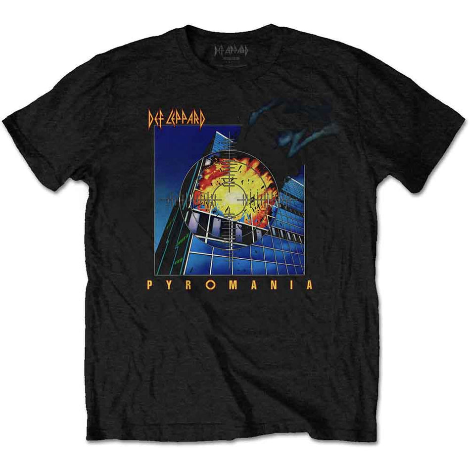 Def Leppard Pyromania Black