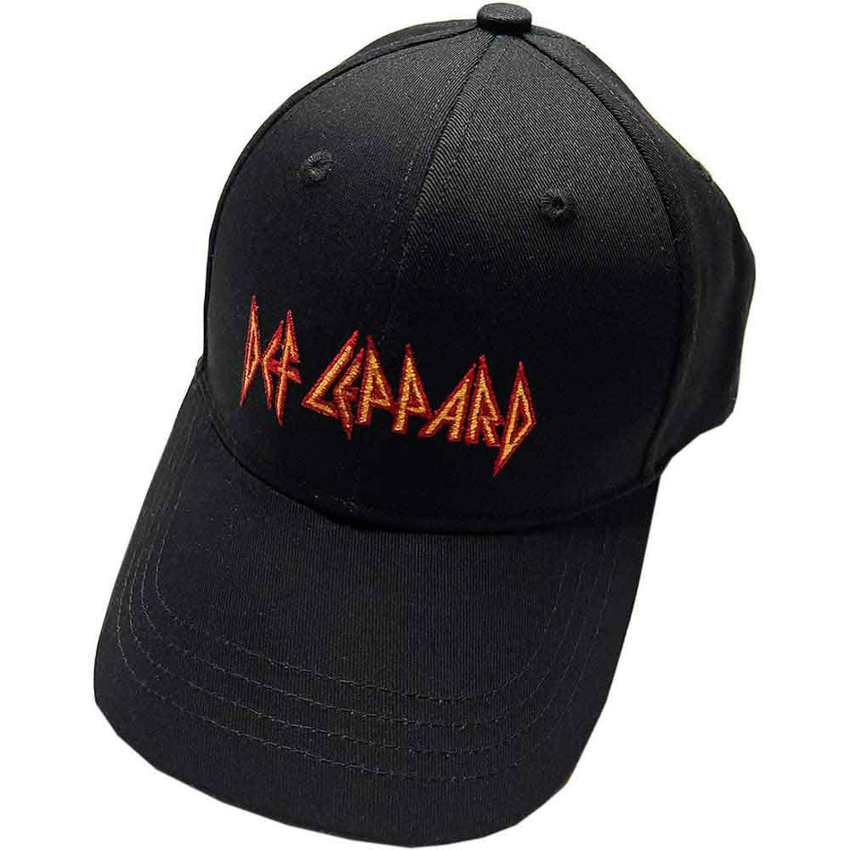 Def Leppard Text Logo Black