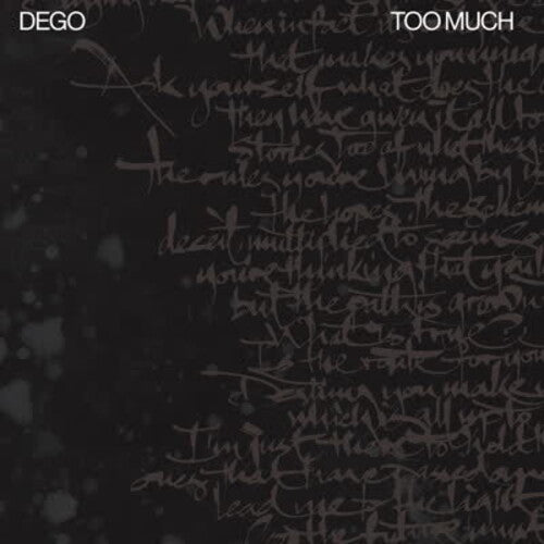 Dego Too Much - Double Record Album - Vinyl LP
