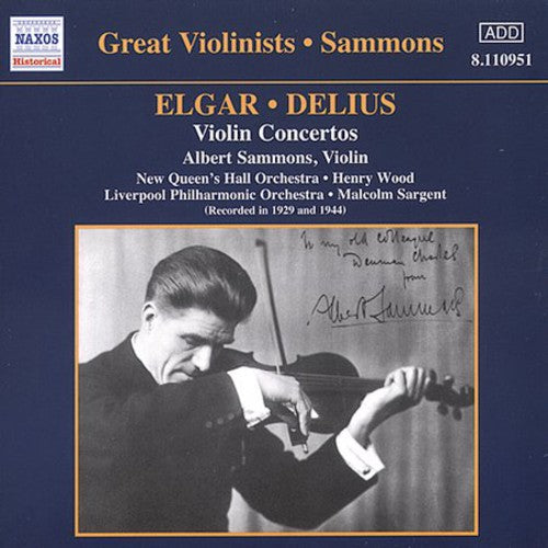 Delius / Elgar / Sammons / Wood / Sargent Con Vn/Con VN (BM) - CD Album
