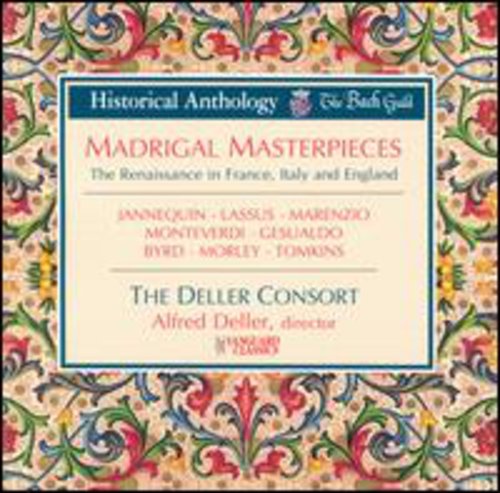 Deller Consort Madrigal Masterpieces - CD Album