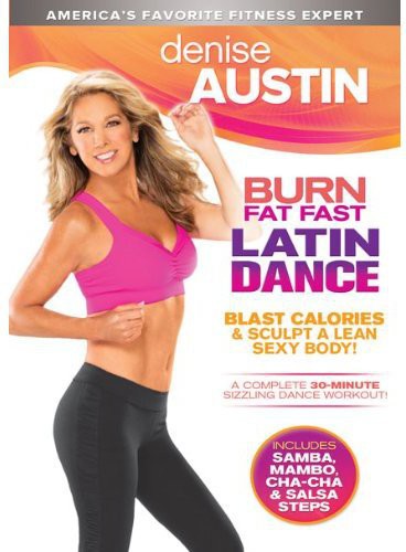 Denise Austin: Burn Fat Fast Latin Dance - DVD