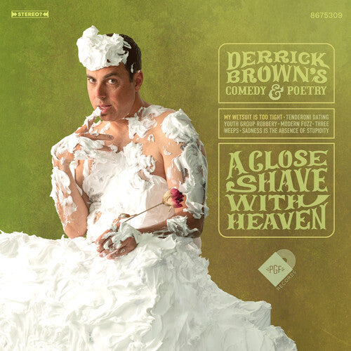 Derrick Brown A Close Shave with Heaven - Record Album - Vinyl LP