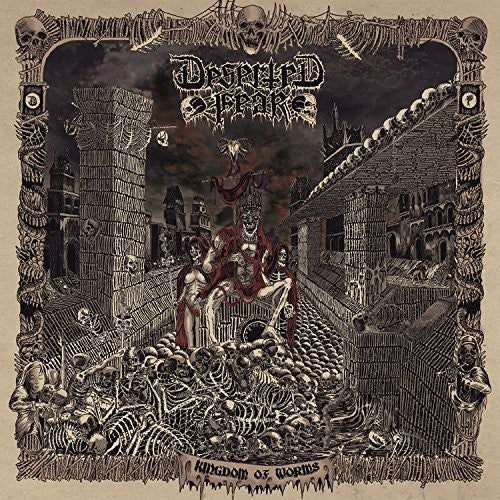 Deserted Fear Kingdom Of Worms - Double Record Album - Vinyl LP
