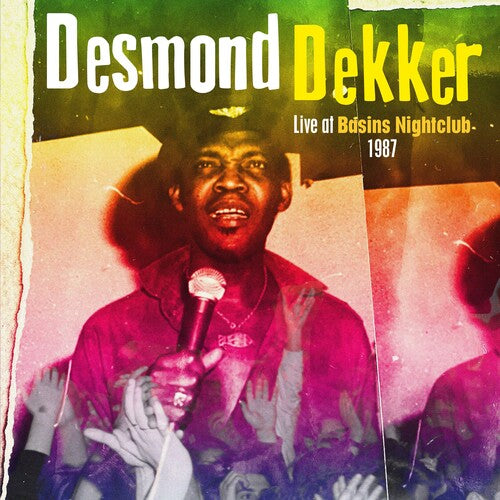 Desmond Dekker Live At Basin's Nightclub 1987 - Record Album - Vinyl LP