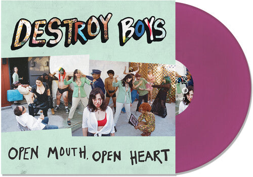 Destroy Boys Open Mouth, Open Heart - Record Album - Vinyl LP