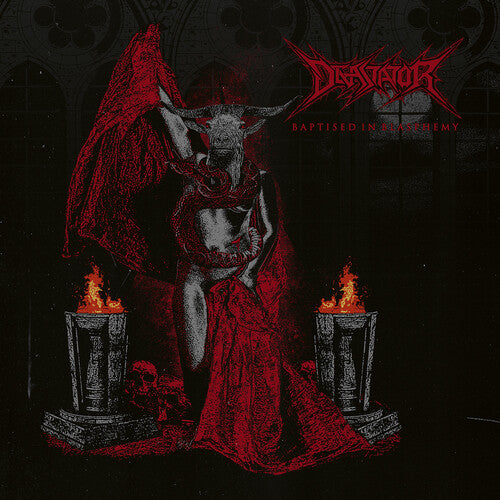 Devastator Baptised In Blasphemy - Record Album - Vinyl LP