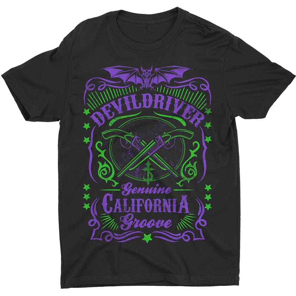 Devildriver Cross Guns Black