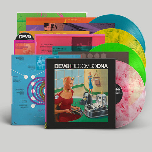 Devo Recombo DNA - 4-Disc Record Album - Vinyl LP