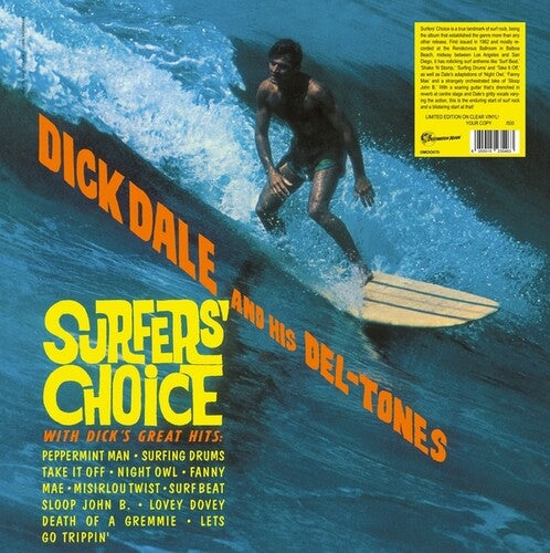 Dick Dale & His Del-tones Surfers' Choice - Record Album - Vinyl LP