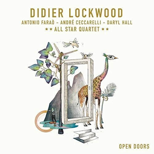 Didier Lockwood Open Doors - Double Record Album - Vinyl LP