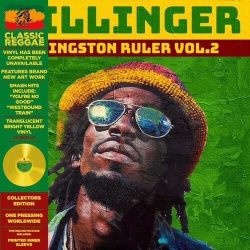 DILLINGER Kingston Ruler Vol.2 - Record Album - Vinyl LP