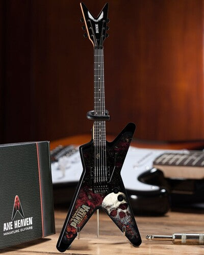 DIMEBAG DARRELL Dimebag Pantera Dean Far Beyond Bootleg Graphic ML 10 Inch Miniature Guitar - CD Album