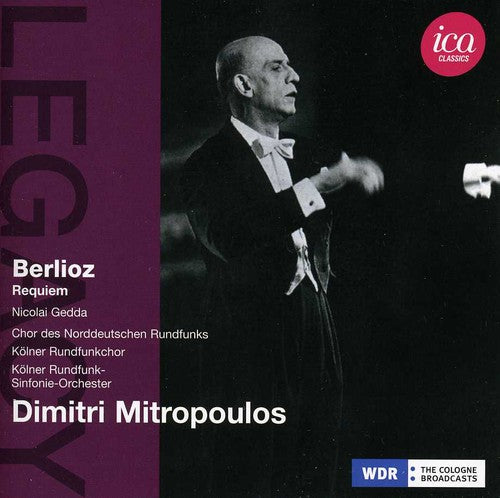 Dimitri Mitropoulos Ica Legacy: Berlioz Requiem - CD Album