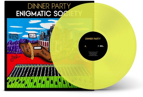 Dinner Party Enigmatic Society - Yellow - Record Album - Vinyl LP