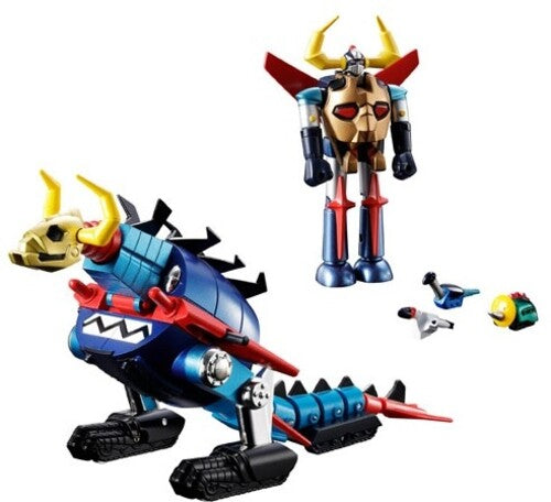 Dino Mech Gaiking Daikumaryu & Gaiking Chogokin Tamashii Nations - Dino Mech Gaiking - Chogokin - Daikumaryu & Gaiking Action Figure - Accessories
