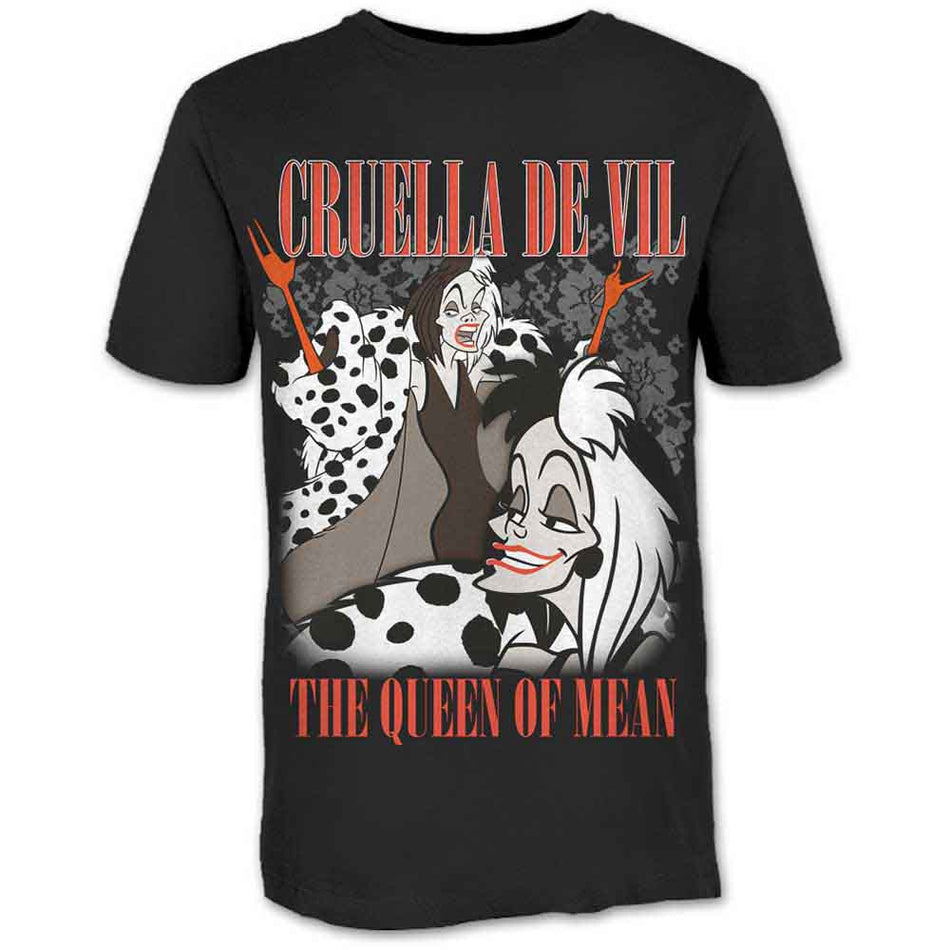 Disney 101 Dalmatians Cruella Homage Black