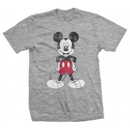 Disney Mickey Mouse Pose Grey