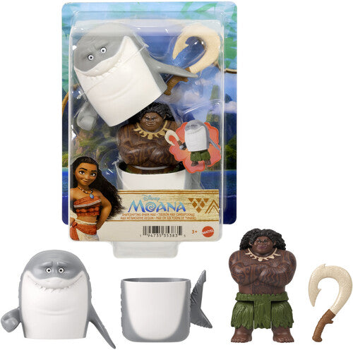 Disney Princess Disney Moana Shapeshifting Shark Maui Small Doll With Transforming Shark Outfit - CD Album