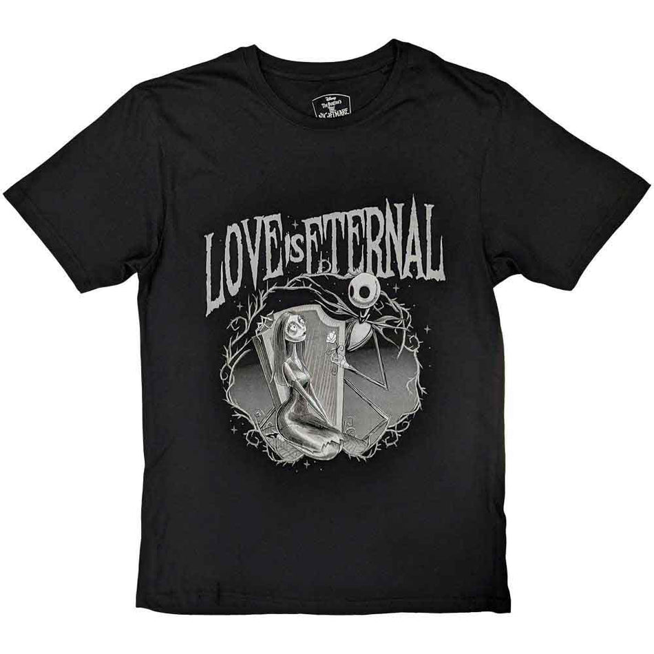 Disney The Nightmare Before Christmas Jack & Sally Love Is Eternal Black