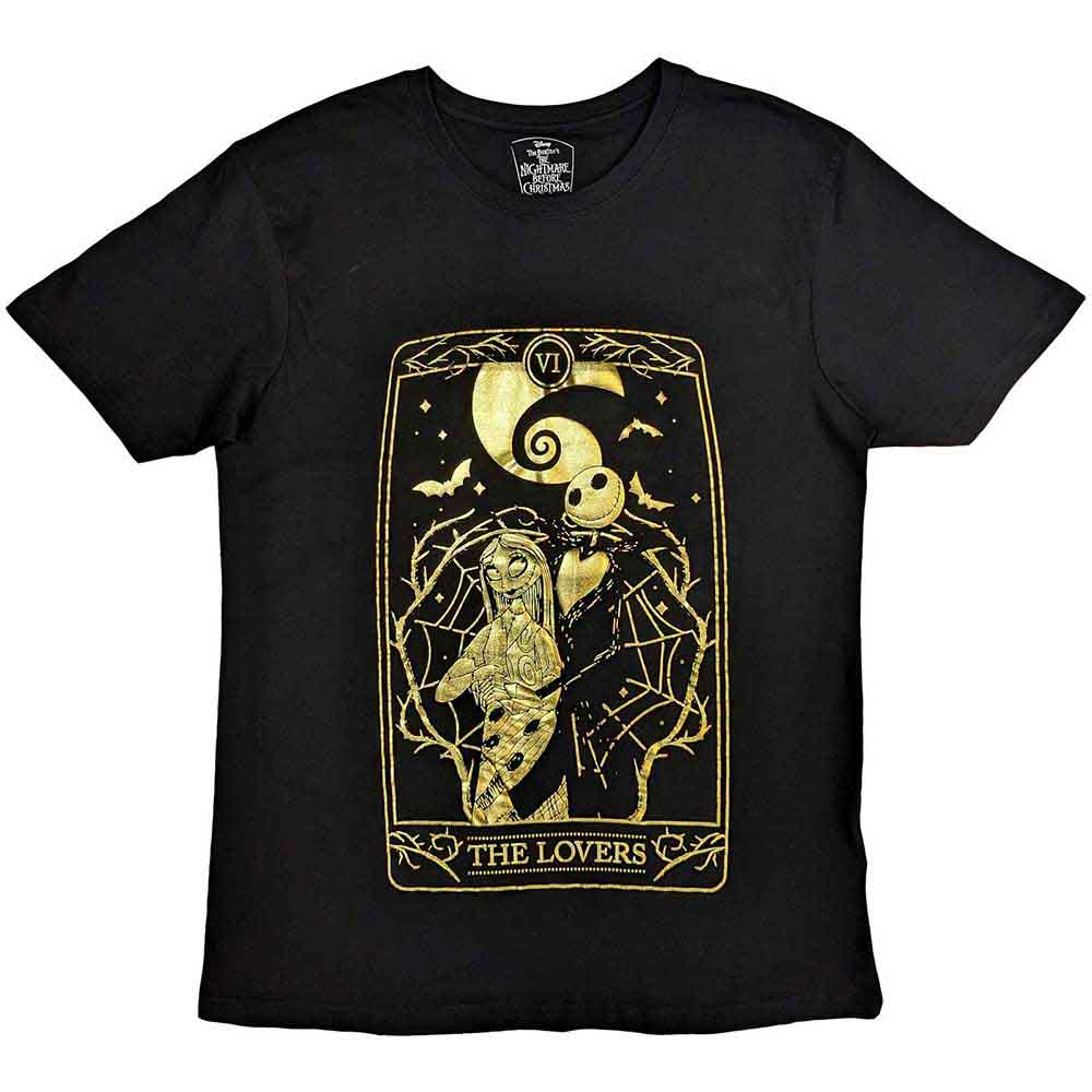 Disney The Nightmare Before Christmas Jack & Sally Lovers Black