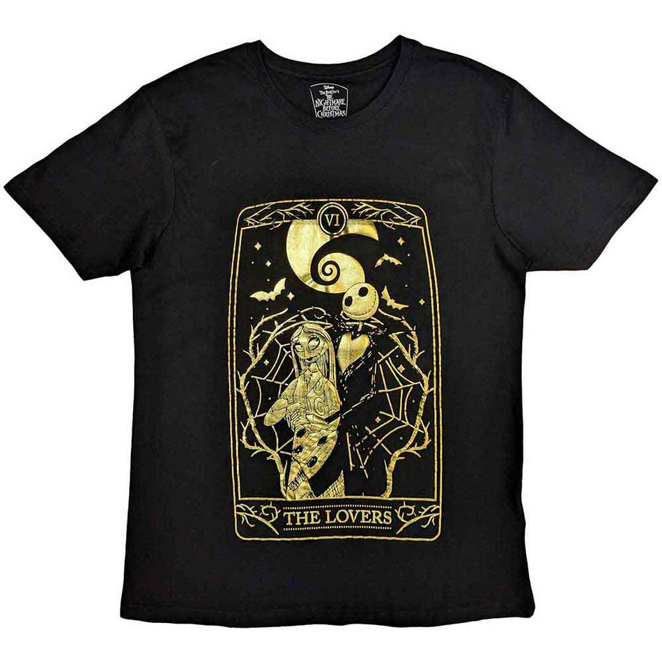 Disney The Nightmare Before Christmas Jack & Sally Lovers Black