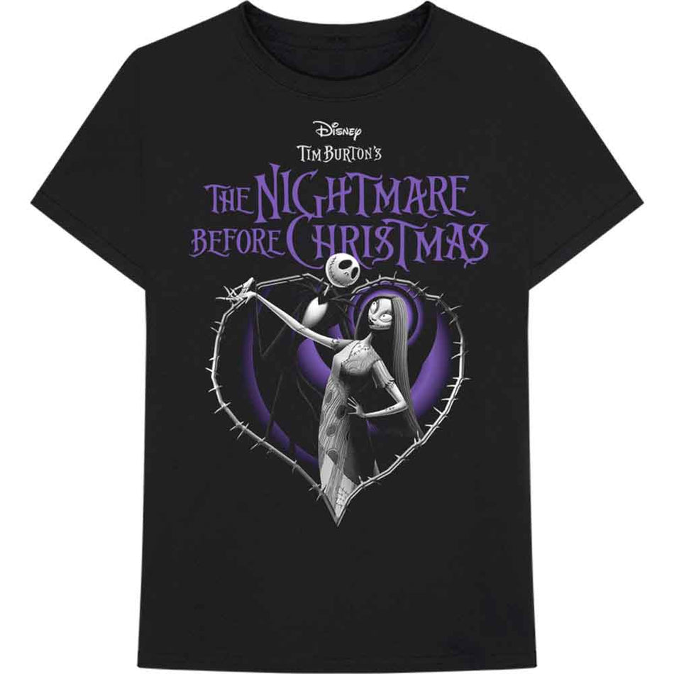 Disney The Nightmare Before Christmas Purple Heart Black