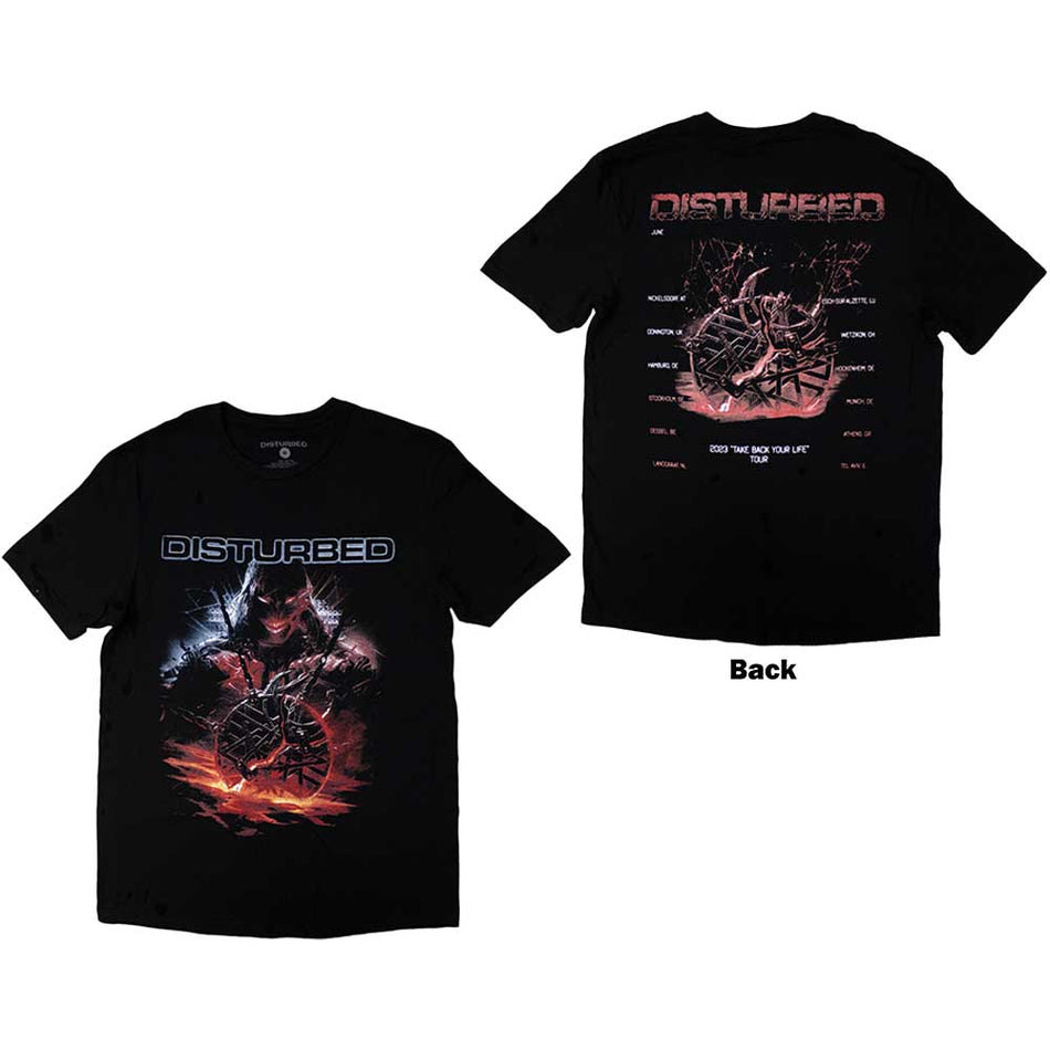 Disturbed European Tour '23 Medallion Black
