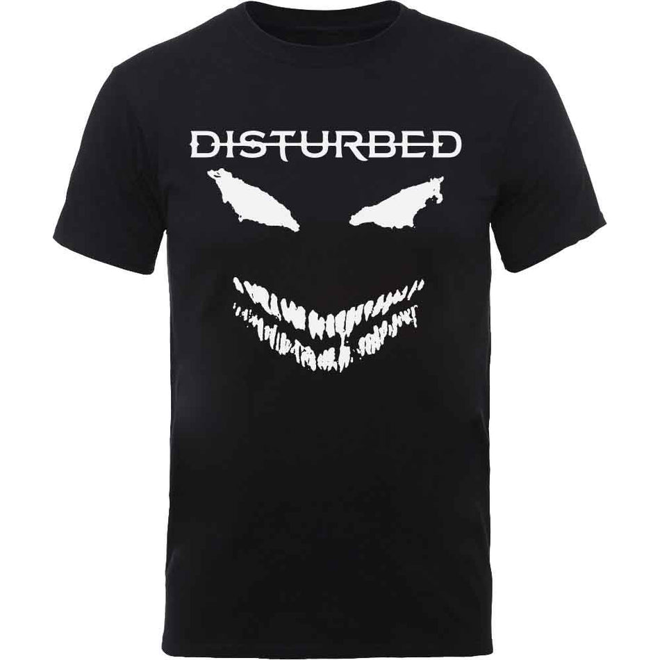 Disturbed Scary Face Candle Black