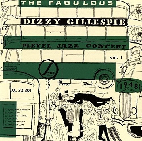 Dizzy Gillespie Pleyel Jazz Concert 1948 - Record Album - Vinyl LP