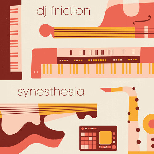 DJ Friction Synesthesia - Record Album - Vinyl LP