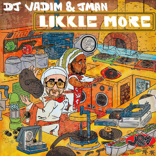 DJ Vadim & Jman-Likkle More Likkle More - Double Record Album - Vinyl LP
