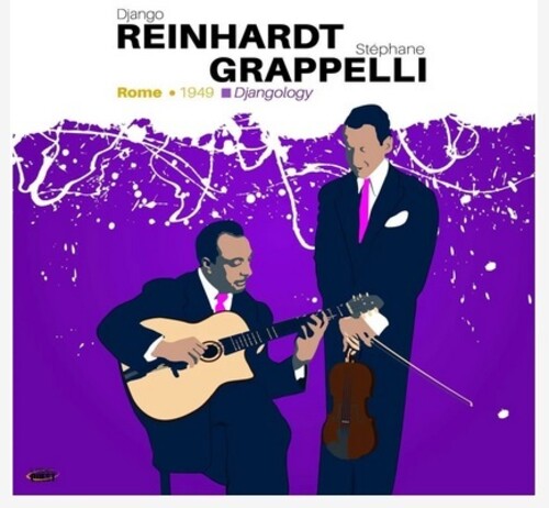 Django Reinhardt & Stephane Grappelli Djangology: Rome 1949 - Record Album - Vinyl LP
