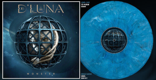 D'Luna Monster - Cool Blue - Record Album - Vinyl LP