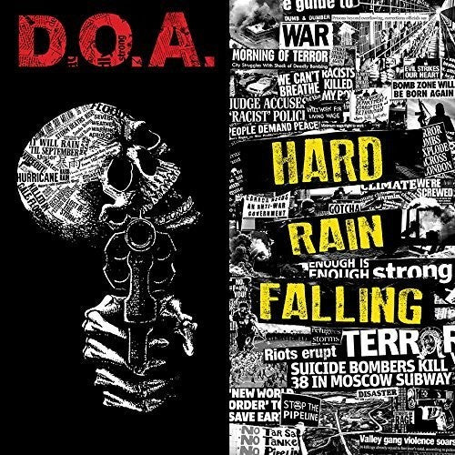 Doa Hard Rain Falling - Record Album - Vinyl LP