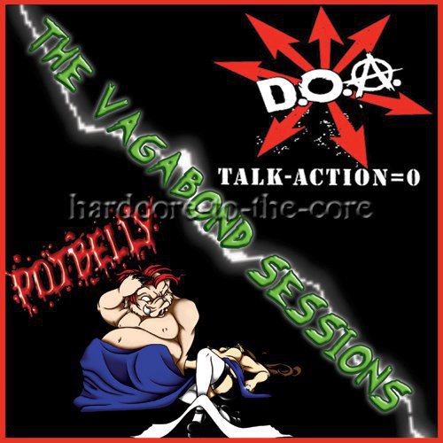 D.O.A. The Vagabond Sessions Split - Record Album - Vinyl LP