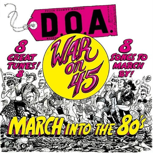 D.O.A. War On 45 - Record Album - Vinyl LP