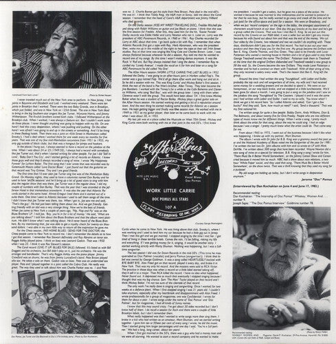 Doc Pomus Send for the Doctor - Record Album - Vinyl LP
