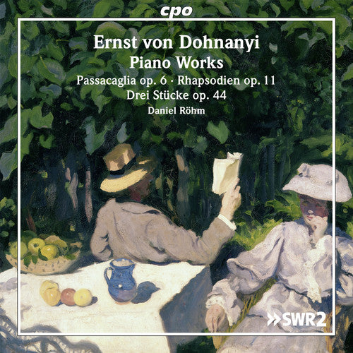 Dohnanyi, E. / Rohm, Daniel Ernst Von Dohnanyi: Piano Works - CD Album