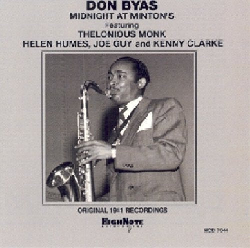 Don Byas Midnight at Minton's - CD Album