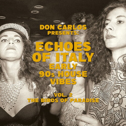 DON CARLOS Echoes Of Italy: Early 90's House Vibes Vol. 2, The Birds Of Paradise - Double Record Album - Vinyl LP