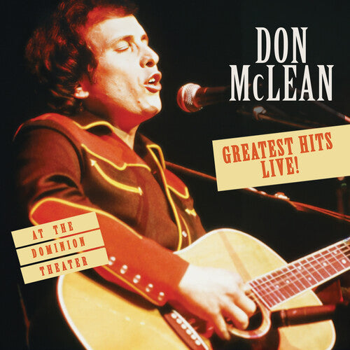 Don Mclean Greatest Hits Live! At The Dominion Theatre - Double Record Album - Vinyl LP