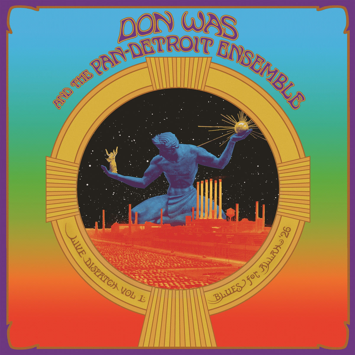 Don Was and the Pan-Detroit Ensemble Live Dispatch Vol. 1: Blues for Allah '26 (Limited, Indie Exclusive) [Sky Blue Vinyl]