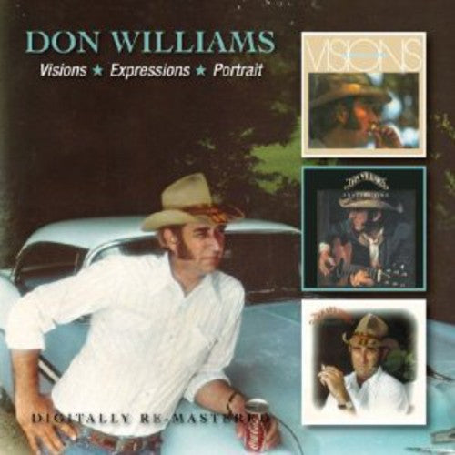 Don Williams Visions / Expressions / Portrait - CD Album
