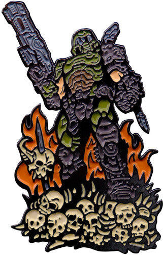 Doom Eternal Ltd Ed Pin Badge DOOM Eternal - Limited Edition Pin Badge - Doom Slayer - Collectible