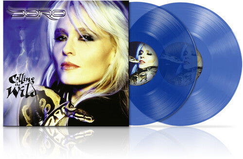 Doro Calling The Wild - Blue - Double Record Album - Vinyl LP