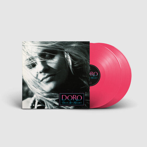 Doro True At Heart (Limited Edition) (Pink Translucent Vinyl) - Double Record Album - Vinyl LP