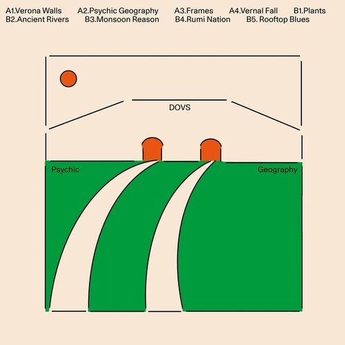 DOVS Psychic Geography - Record Album - Vinyl LP
