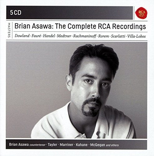 Dowland / Faure / Handel / Asawa Brian Asawa: The Complete RCA Recordings - 5-Disc CD Album