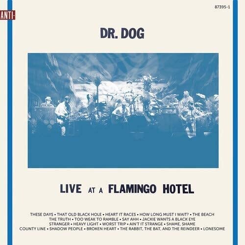 Dr Dog Live At A Flamingo Hotel - Double Record Album - Vinyl LP